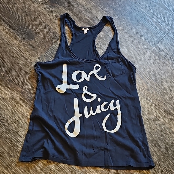 Y2K Juicy Couture Tank Top L - Picture 1 of 4